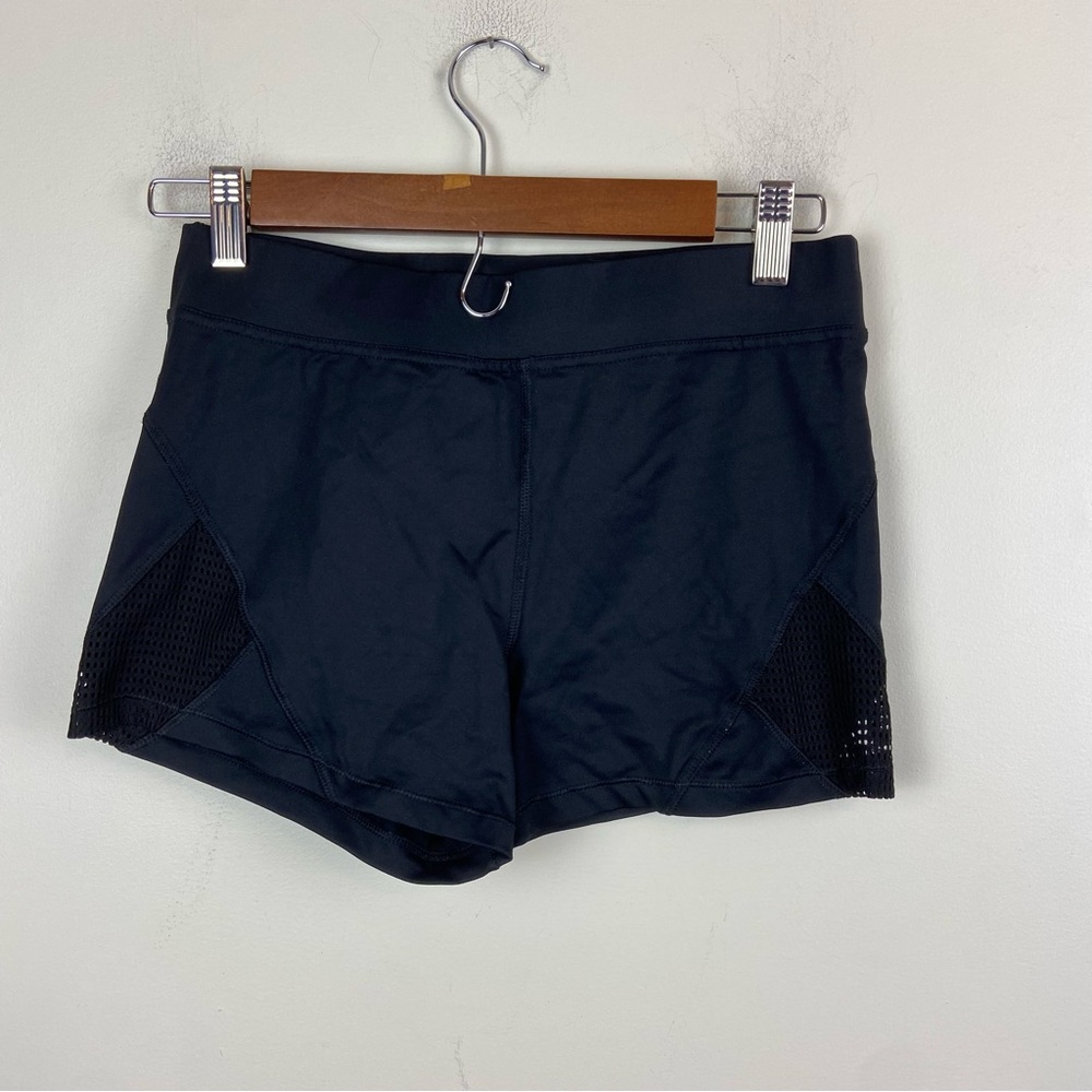 Forever 21 Black Booty Workout Exercise Gym Running Shorts Size‎ Medium
